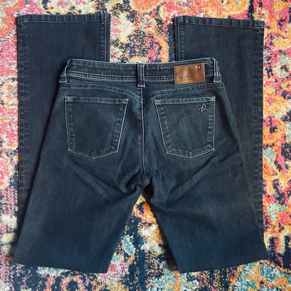 Y2K DL1961 JEANS 28 PREMIUM DENIM MILANO BOOT 4 WAY STRETCH 360 COMFORT EUC $219 - Picture 2 of 8